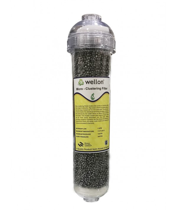 WELLON 13" Micro Clustering Filter for All Types of Water Purifiers.